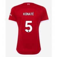 Koszulka piłkarska Liverpool Ibrahima Konate #5 Strój Domowy dla kobiety 2023-24 tanio Krótki Rękaw